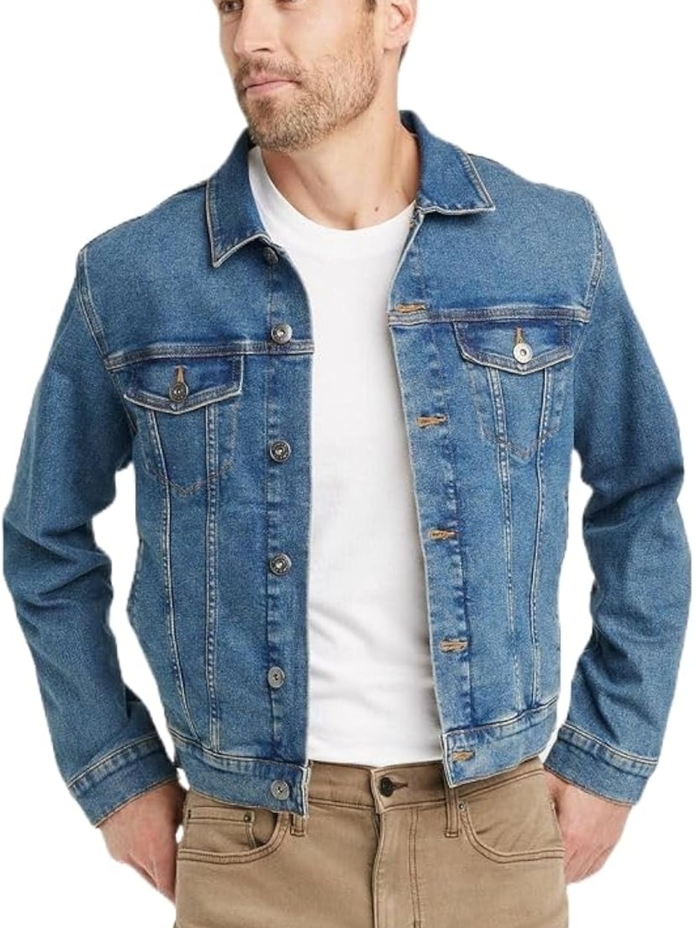 Goodfellow & Co Blue Denim Shirt Jacket